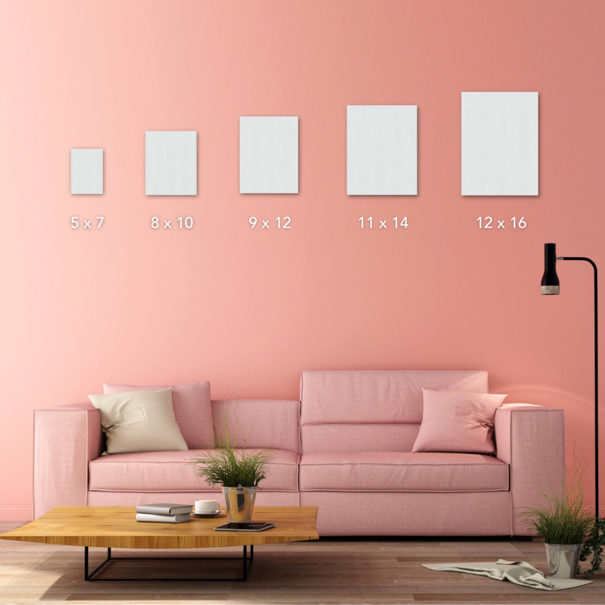 Strathmore® 300 Series White Canvas Panels, 12" x 16"